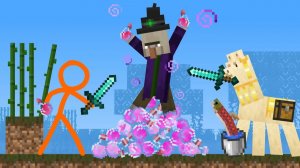 Ведьма — Анимация против Minecraft Shorts, серия 21