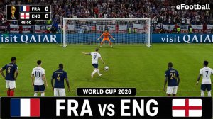 Франция — Англия | World Cup 2026 | WC26 Football Match | eFootball Gameplay