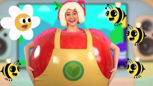 🐝 ПЧЁЛКИ (караоке) 🐝— Песенки Фортуны — Поем и танцуем вместе с Флорой