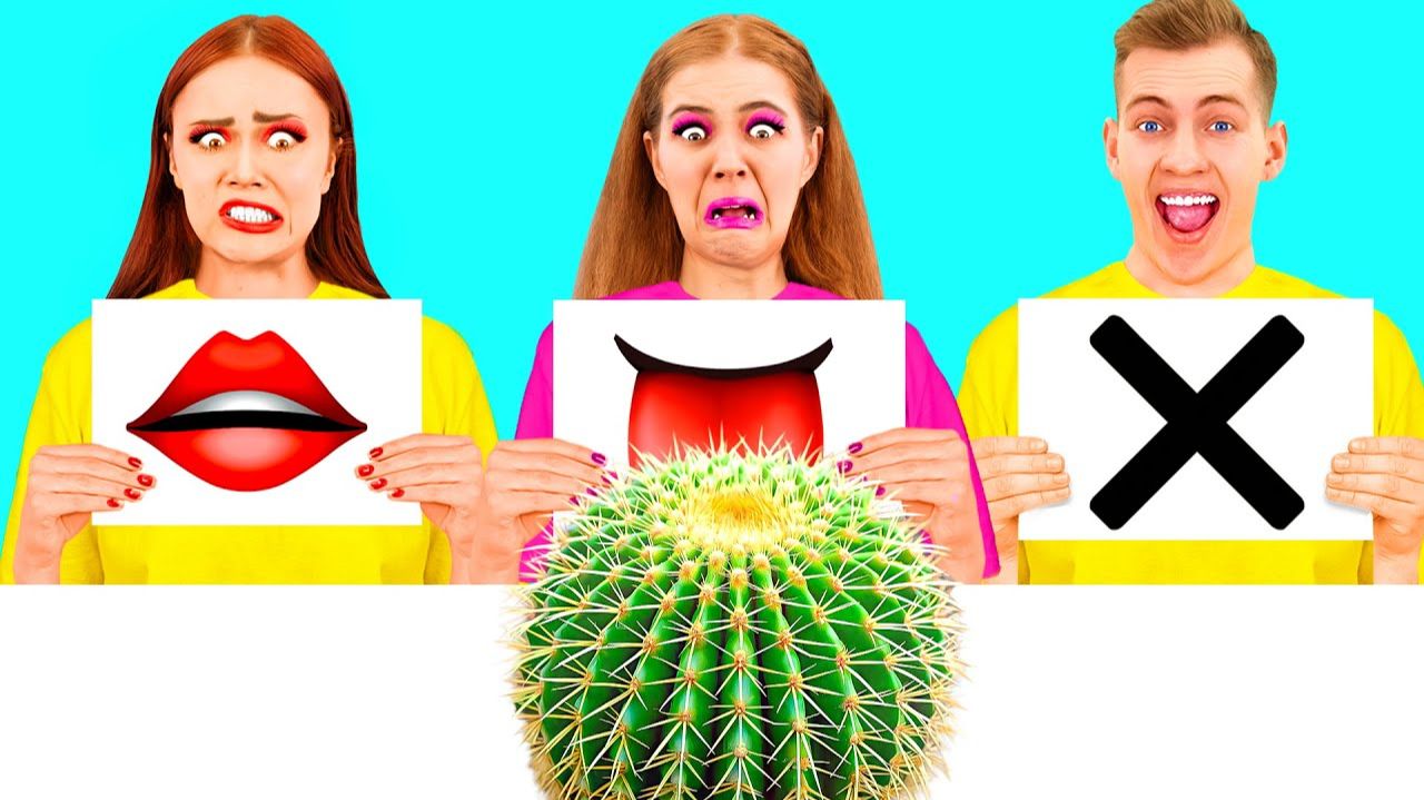 Откуси Лизни или Ничего Челлендж # Сумасшедший Челлендж смотреть онлайн