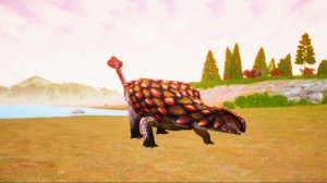 Новое обновление | новый дино анкилозавр! The Cursed Dinosaurs Isle
