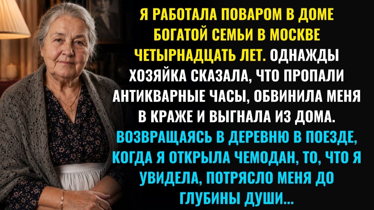 КОГДА Я ОТКРЫЛА ЧЕМОДАН, ТО, ЧТО Я УВИДЕЛА, ПОТРЯСЛО МЕНЯ ДО ГЛУБИНЫ ДУШИ... смотреть онлайн