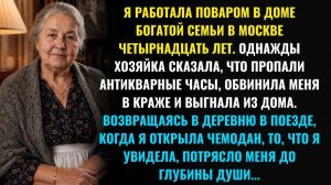 КОГДА Я ОТКРЫЛА ЧЕМОДАН, ТО, ЧТО Я УВИДЕЛА, ПОТРЯСЛО МЕНЯ ДО ГЛУБИНЫ ДУШИ...