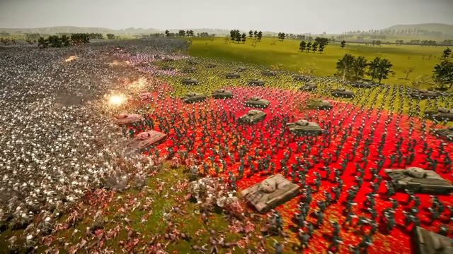 ICBM MISSILE SYSTEM vs 4,000,000 BEASTMEN & GIANTS смотреть онлайн