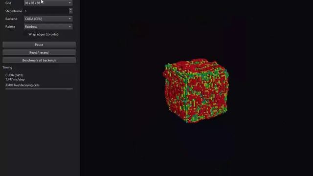 Cellular Automaton 3D