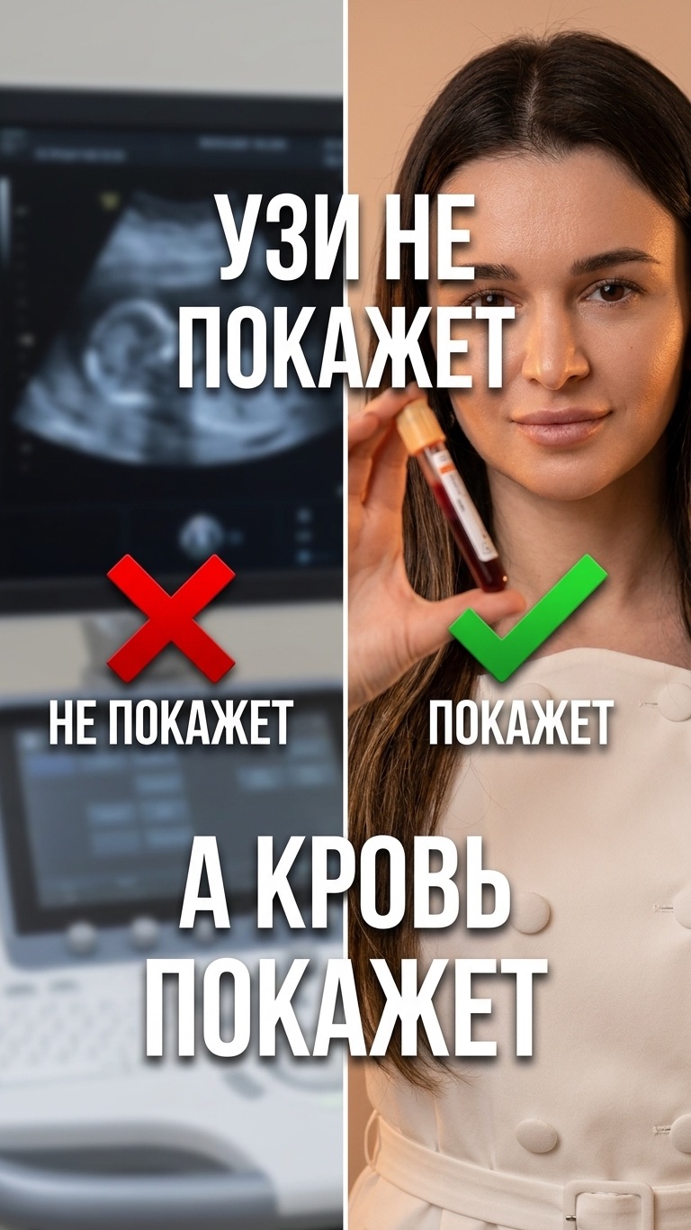 🧬 Почему УЗИ не диагностирует синдром Дауна