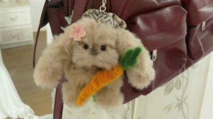 ЗАЙЧИК ИЗ МЕХОВОЙ ПРОВОЛОКИ