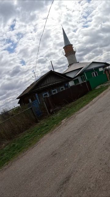 Мечеть в селе Средние Тарманы, по адресу ул. Мира, д. 100 #велопоездка #велосипед #Тюмень