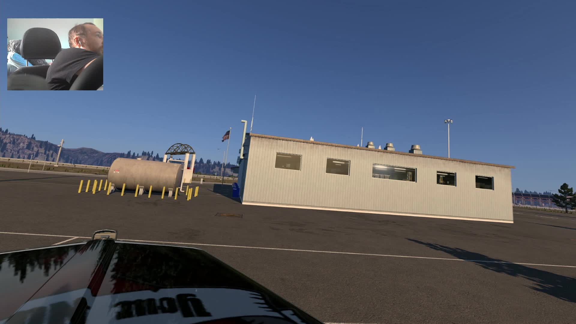 Сегодня у меня VR рейс - American truck simulator - 045 - на руле MOZA R5 смотреть онлайн