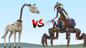 НОВАЯ Голодная ЛОШАДЬ с Длинной Шеей vs ПРОТОТИПА из POPPY PLAYTIME Главы 5 в Garry's Mod!