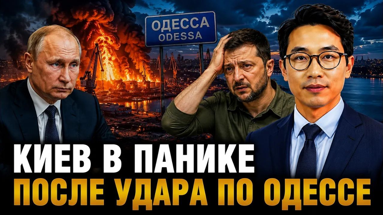 КИЕВ В ПАНИКЕ ПОСЛЕ УДАРА ПО ОДЕССЕ смотреть онлайн