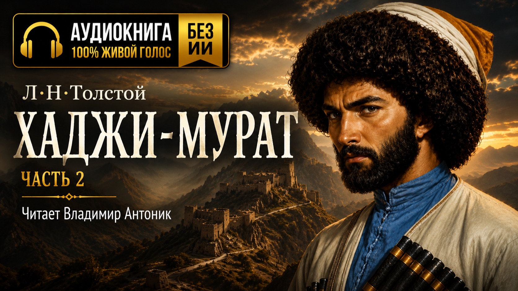 «Хаджи-Мурат». Л.Н.Толстой. Читает Владимир Антоник. Аудиокнига. Часть 2