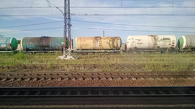 Троицк вид из окна поезда (17 июля 2026) смотреть онлайн