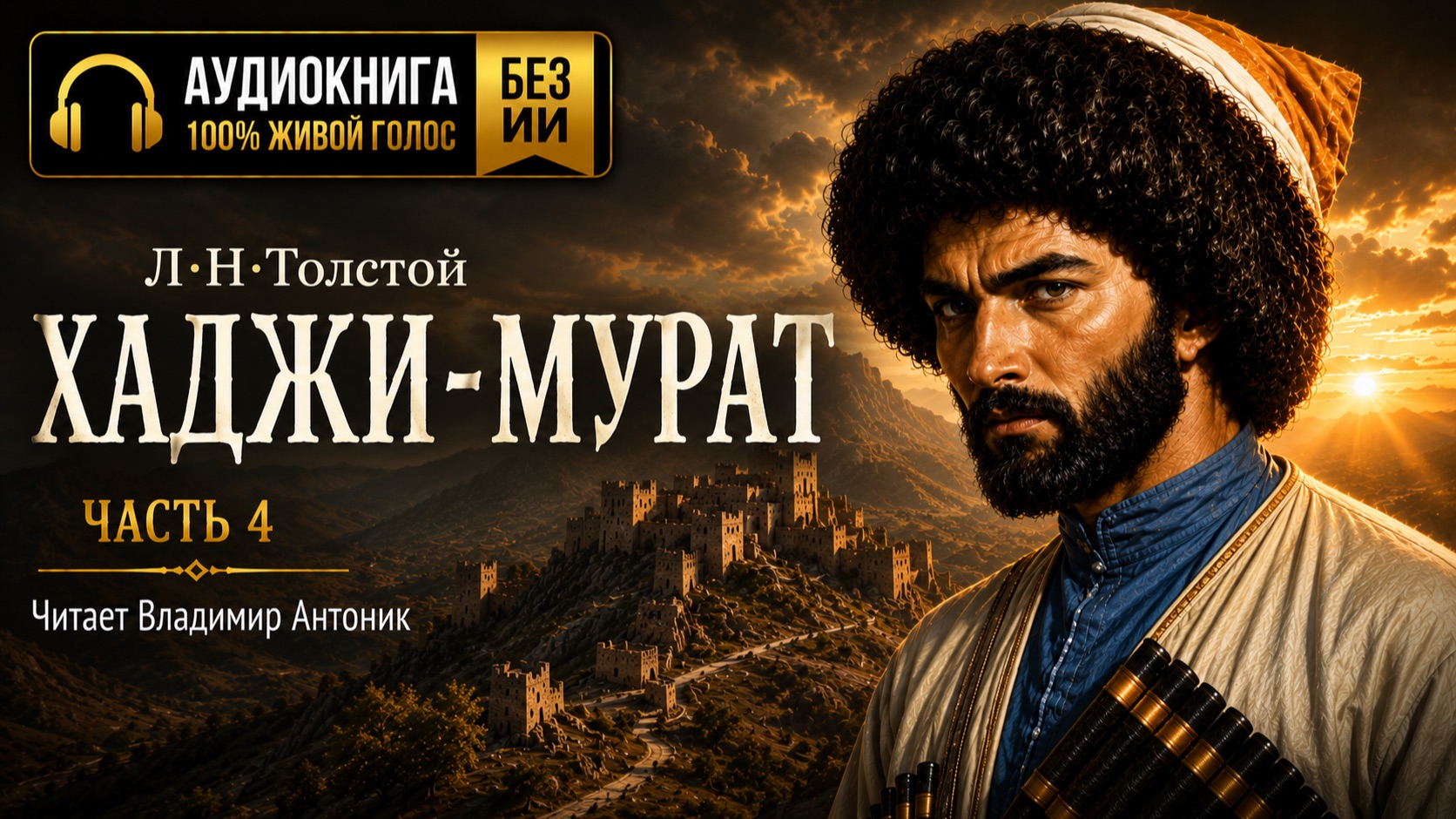 «Хаджи-Мурат». Л.Н.Толстой. Читает Владимир Антоник. Аудиокнига. Часть 4