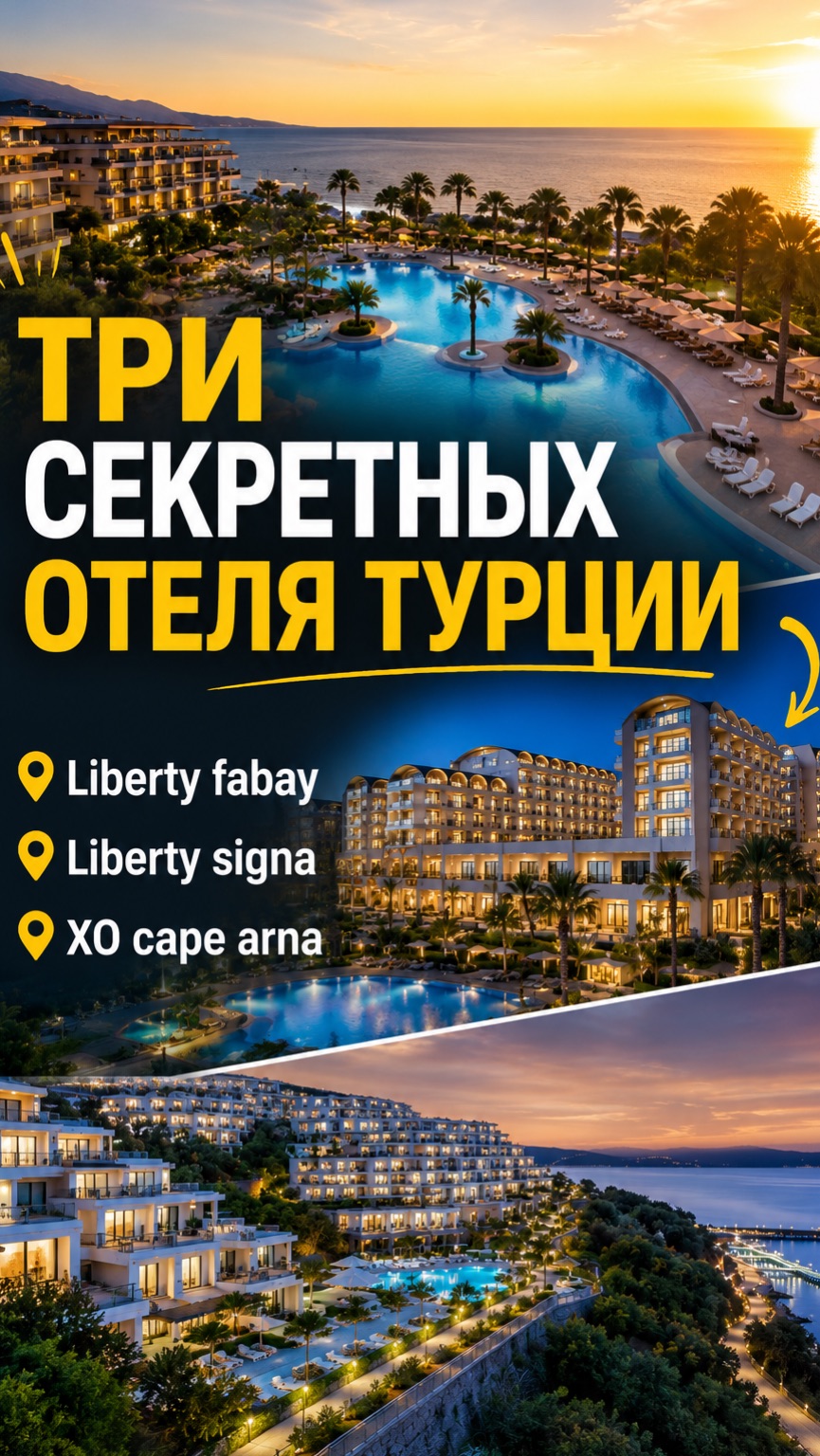 три секретных отеля турции