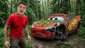 Нашли Заброшенного LIGHTNING McQUEEN в Лесу! Молния Маквин Разбился?