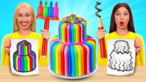 Кто лучше нарисует предмет, получит его # Крутые трюки для рисования от Multi DO Challenge