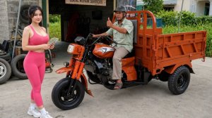 Полностью отремонтировала и восстановила заброшенный велосипед Honda до состояния нового 🛠️🛺