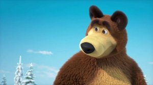 маша и медведь-рыбацкое счастье-мультик