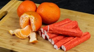 Быстрый и Самый Вкусный Салат с Крабовыми Палочками «Праздничный». Удивительно Новый вкус!