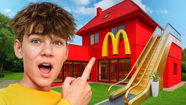 Я Превратил Свой Дом В McDonald’s!