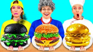 Кулинарный Челлендж# Я против Бабушки # Фантастические Лайфхаки с Едой