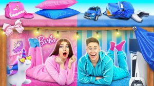 Секретные домики под кроватью # 24 часа Челлендж #1 от Multi DO Challenge