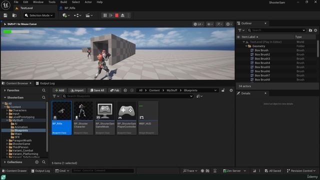 12 Unreal Engine 5 C++ Game Development смотреть онлайн
