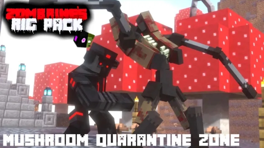 Mushroom Quarantine Zone | ZB500's Rig Pack | Minecraft Animation смотреть онлайн