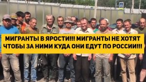 МИГРАНТЫ В ЯРОСТИ!!! МИГРАНТЫ НЕ ХОТЯТ ЧТОБЫ ЗА НИМИ СЛЕДИЛИ В РОССИИ КУДА ОНИ ЕДУТ ПО РОССИИ!!!