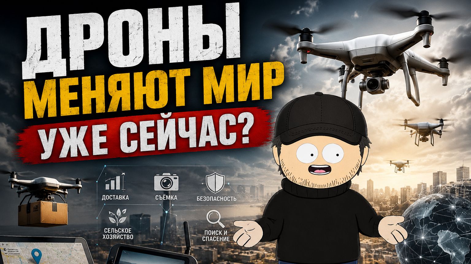 Почему дроны меняют мир быстрее моргания смотреть онлайн