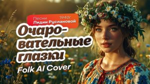 Лидия Русланова-Очаровательные глазки (FolkCover)  ЭхоПрошлоВО #ОчаровательныеГлазки #ЛидияРусланова