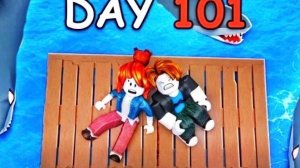 ИГРА 101 ДЕНЬ НА ПЛОТУ С МОИМ ДРУГОМ 2 ЧАСТЬ ПОСЛЕДНЯЯ