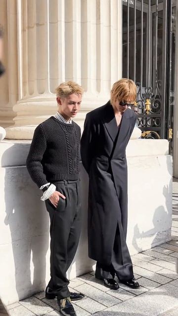 already missing those moments! #CORTIS #parisfashionweek #ysl @SAINTLAURENT圣罗兰 #anthonyvaccarello