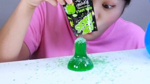 Большая молочная бутылка с радужными конфетами желе Мукбанг ДОНА DONA
