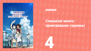 Слишком много проигравших героинь! 4 серия (аниме-сериал, 2024)
