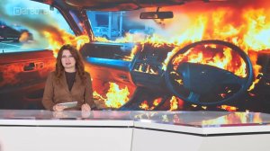 Обстоятельства возгорания микроавтобуса проверяет прокуратура в Сулейман-Стальском районе