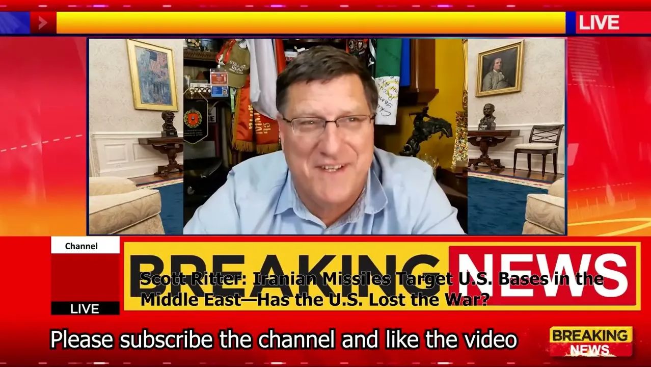 Scott Ritter Iranian Missiles Target U.S. Bases in the Middle East—Has the U.S. Lost the War смотреть онлайн