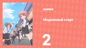 Медленный старт 2 серия (аниме-сериал, 2018)