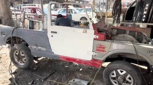 Пакистанцы сварили старенький джип из кусков