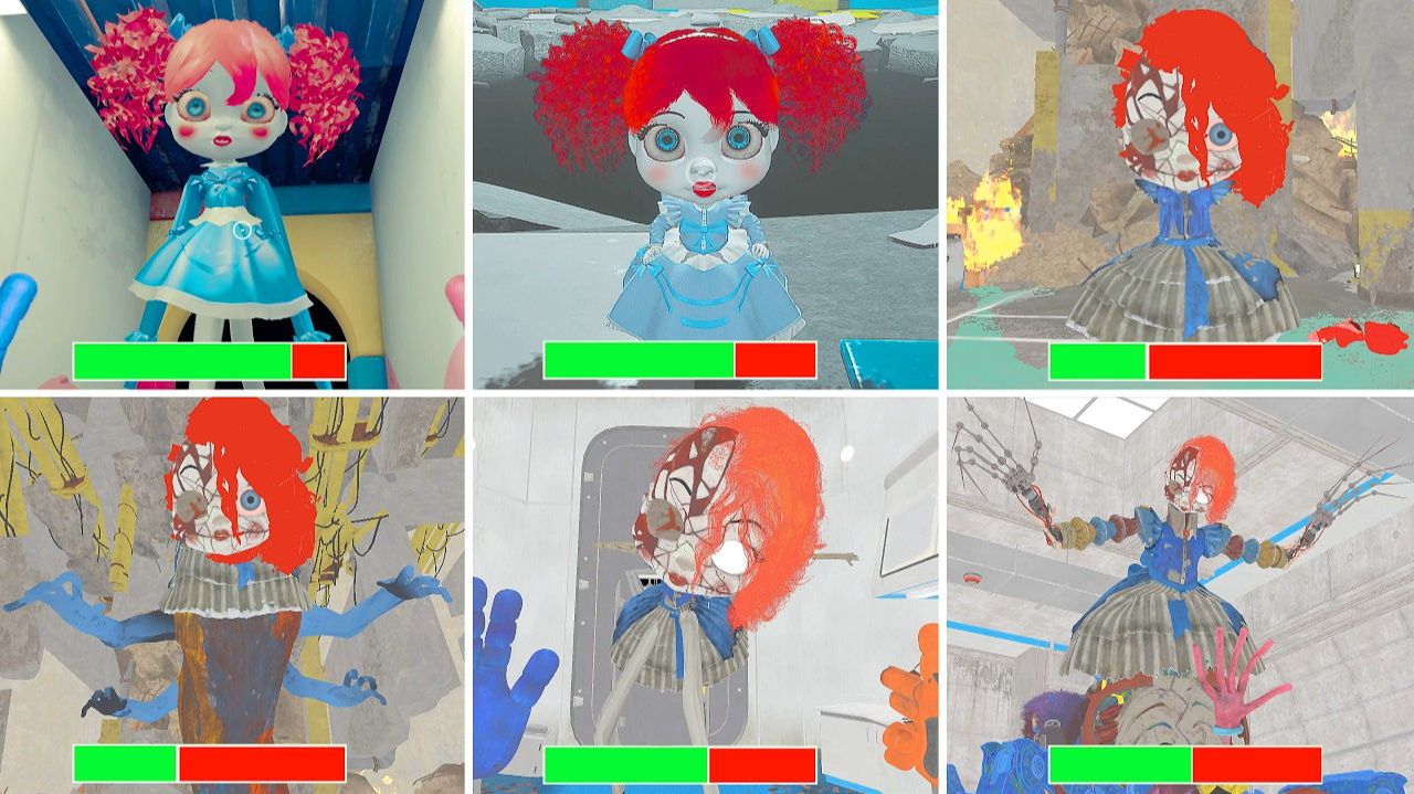 Poppy Playtime Chapter 1,2,3,4,5-6 - ВСЕ ПОБЕГИ и Прохождение Поппи в СВЕТЛОМ МОДЕ #24 смотреть онлайн