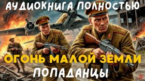 АУДИОКНИГА ПОЛНОСТЬЮ: ОГОНЬ МАЛОЙ ЗЕМЛИ  / ПОПАДАНЦЫ