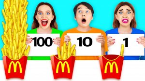 100 СЛОЕВ ЕДЫ ЧЕЛЛЕНДЖ !