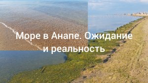 Море в Анапе.Ожидание и реальность