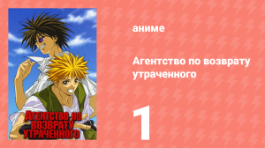 Агентство по возврату утраченного 1 серия (аниме-сериал, 2002)