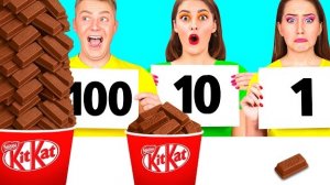 100 Слоев Еды Челлендж | Эпичные Кулинарные Лайфхаки