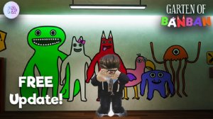 Я получил секретную  концовку в игре Garten of banban 1