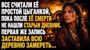 ВСЕ СЧИТАЛИ ЕЁ ПРОСТОЙ ЦЫГАНКОЙ… НО ПОСЛЕ ЕЁ СМЕРТИ ВСКРЫЛАСЬ СТРАШНАЯ ПРАВДА…