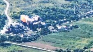 💥Российская авиация уничтожает украинских националистов в Харьковской области