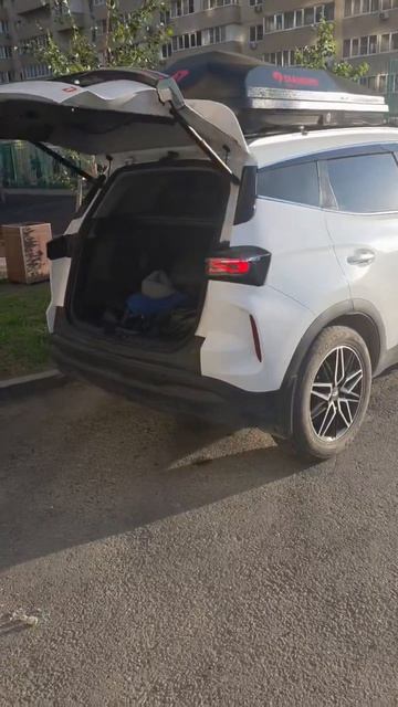 электропривод багажника своими руками на Chery Tiggo 4